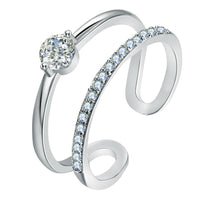 Fashion Design Cubic Zirconia Rings For Women - sparklingselections