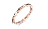 Stainless Steel Rose Gold Bracelet Bangle For Women - sparklingselections