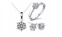Silver Color Fashion Jewelry Sets - sparklingselections