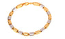 Two Tone Gold Color Bracelet For Men/Women