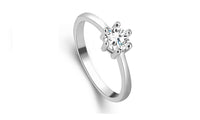 Crystal Cubic Zirconia Wedding Rings For Women - sparklingselections