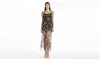 Women Embroidery Flower Casual Dress - sparklingselections