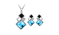 Geometry Square Fashion Jewelry Sets - sparklingselections