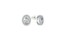 Shining Sterling Silver Stud Earrings For Girls
