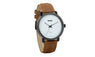 Leather Strap  Wrist Watch For Men