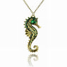 Fashion Vintage Seahorse Pendant Necklace