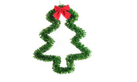 Christmas Tree Decorations With Red Bowknot - sparklingselections