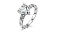 Crystal Jewelry Engagement Wedding Rings - sparklingselections