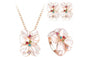 Rose Gold Color Jewelry Sets