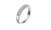 Women Sterling Silver CZ Charm Rings - sparklingselections