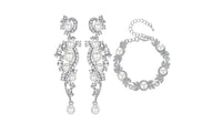 Simulated Pearl Bridal Jewelry Sets - sparklingselections