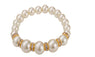 Simulated Pearl Jewelry Bracelet