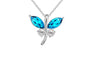 Fashion Crystal Small Pendant Necklace