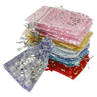 25pcs/set Organza Jewelry Wedding Gift Pouch Bags - sparklingselections