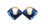 Rhinestone Square Stud Earrings