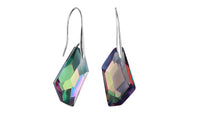 Natural Rainbow Fire Mystic Topaz Dangle Earrings - sparklingselections