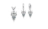 Cubic Zirconia Crystal Jewellery Sets For Women