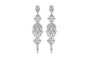 Stylish Crystal New Wedding Long Earrings
