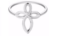 new infinity cross ring - sparklingselections