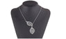 Leaves Choker Pendant Necklace