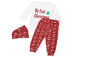 Romper Pants Hat 3PCS Outfits Set Christmas Gift