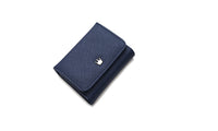Crown Leather Short Women Wallets - sparklingselections