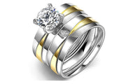 Fashion Titanium Steel Ring - sparklingselections