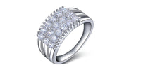 Silver Couple Rings Set For Women - sparklingselections