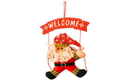 Santa Claus Snowman Tree Door - sparklingselections