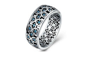 Love Sweet Clover Blue Finger Rings for Women - sparklingselections