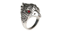 Eagle Head Plating Silver Vintage Rings - sparklingselections