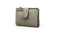 Clutch Solid Vintage Matte Women Wallet - sparklingselections