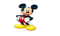 Cartoon Mickey Minnie Mouse Wall Sticker - sparklingselections