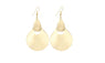 Gold Plated Dangle Big Shape Long Earrings For Women