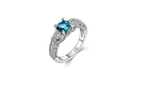 Crystal Bridal Engagement Rings For Girls - sparklingselections