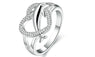 Silver Plated Fashion Wedding Ring