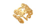 Gold Color Trendy Resizable Rings For Women