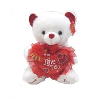 Teddy Bear with Heart "I LOVE YOU" Valentine Day Plush for Valentines Day - sparklingselections