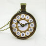 Galaxy Collar Fake Clock Statement Necklaces For Women