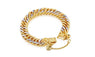 Men Silver Gold Chain Multicolored Nice Bracelets