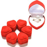 Valentine's Day Heart Shape Ring Box Storage Gift Box