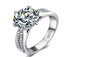 Sterling Silver Rings Women Diamant Engagement Ring