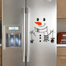 2019 Cute Snowman Happy Delicious Kitchen Fridge Wall Sticker