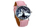 Luxury Fashion Casual Unique Stylish Life Tree Skeleton Wrist Watch