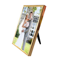 Picture Frame 6x4” Thin Edge Photo Frames Vertical or Horizontal Plain Style Picture Frames for Wall or Table Top Gift for Valentines Day - sparklingselections