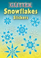Christmas Glitter Snowflakes Stickers - sparklingselections