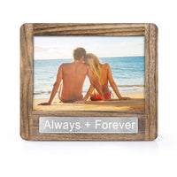 Photo Frame 4x6 for Table Top Display and Wall Mounting Always Forever Theme Valentine Day - sparklingselections
