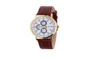 Leather Band Analog Hour Neutral Business Quartz Wrist Watches - sparklingselections