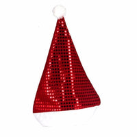 Christmas Holiday Stars Print Xmas Cap For Santa - sparklingselections