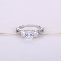 Genuine Sterling Silver Wedding Ring - sparklingselections